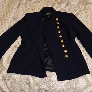 Ralph Lauren Navy Coat